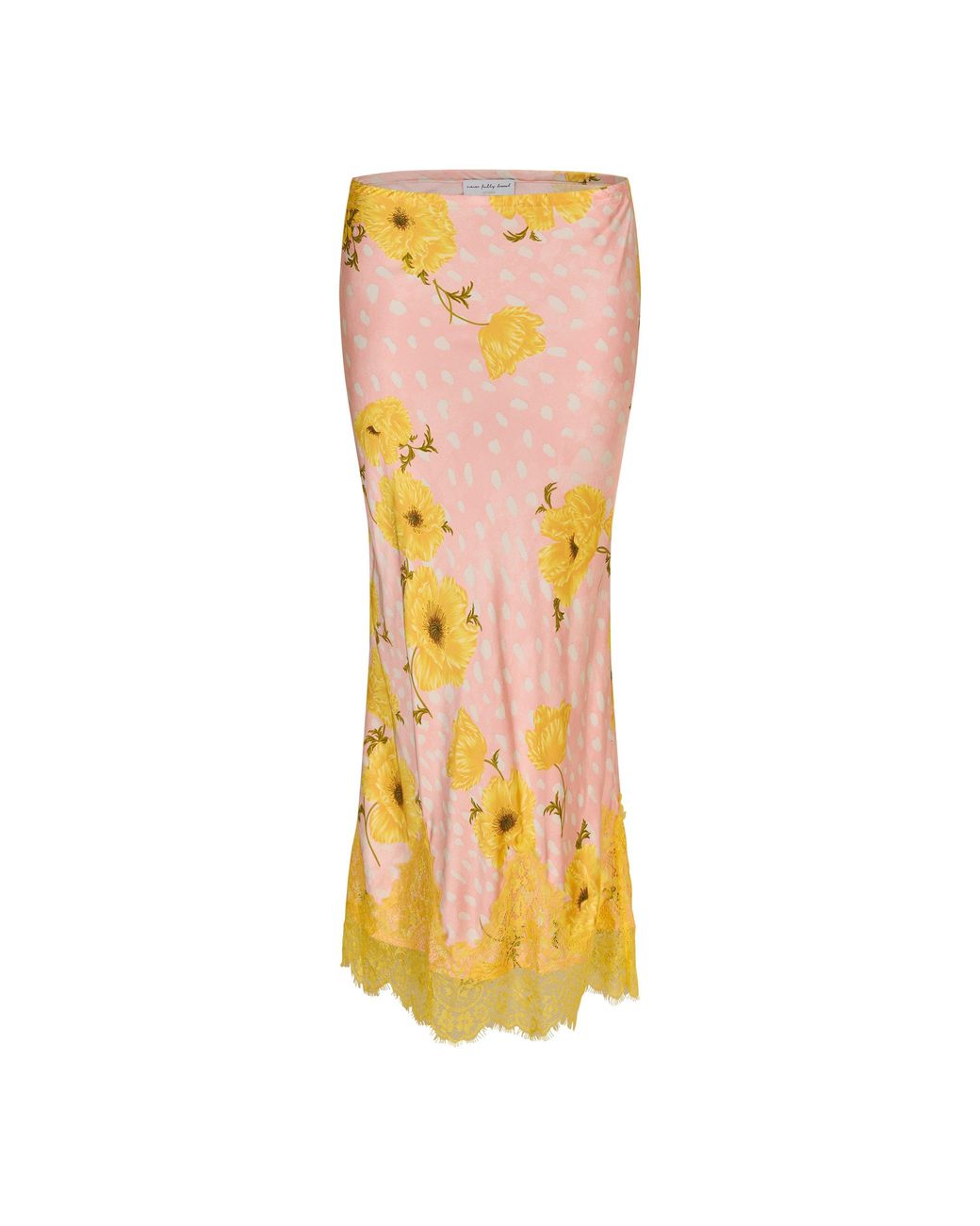 Never Fully Dressed Yellow Midi Skirt