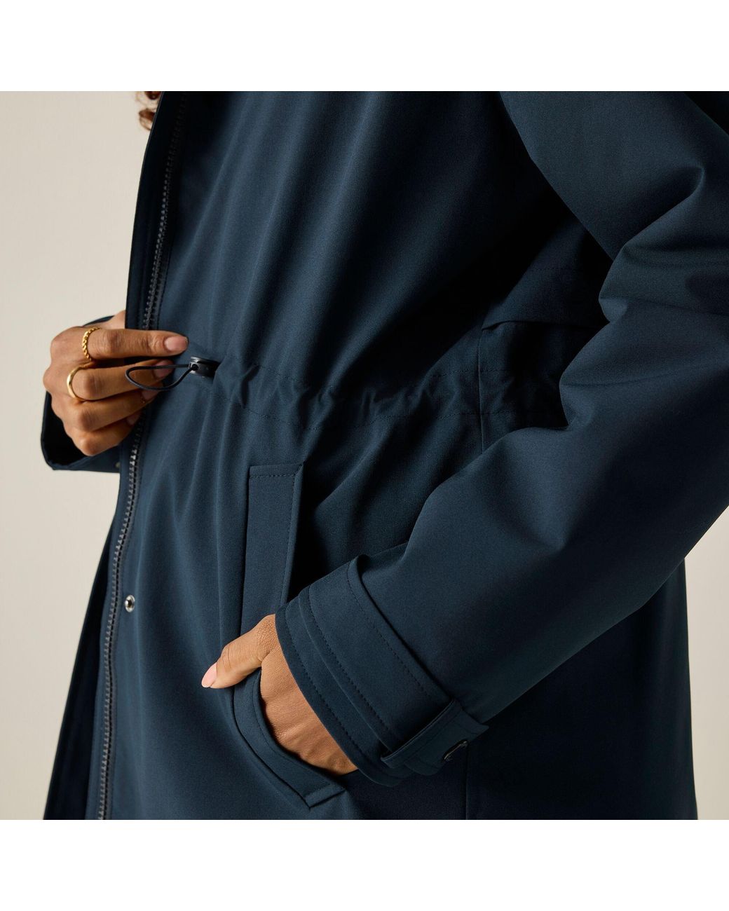 Regatta Blue Yasira Waterproof Jacket