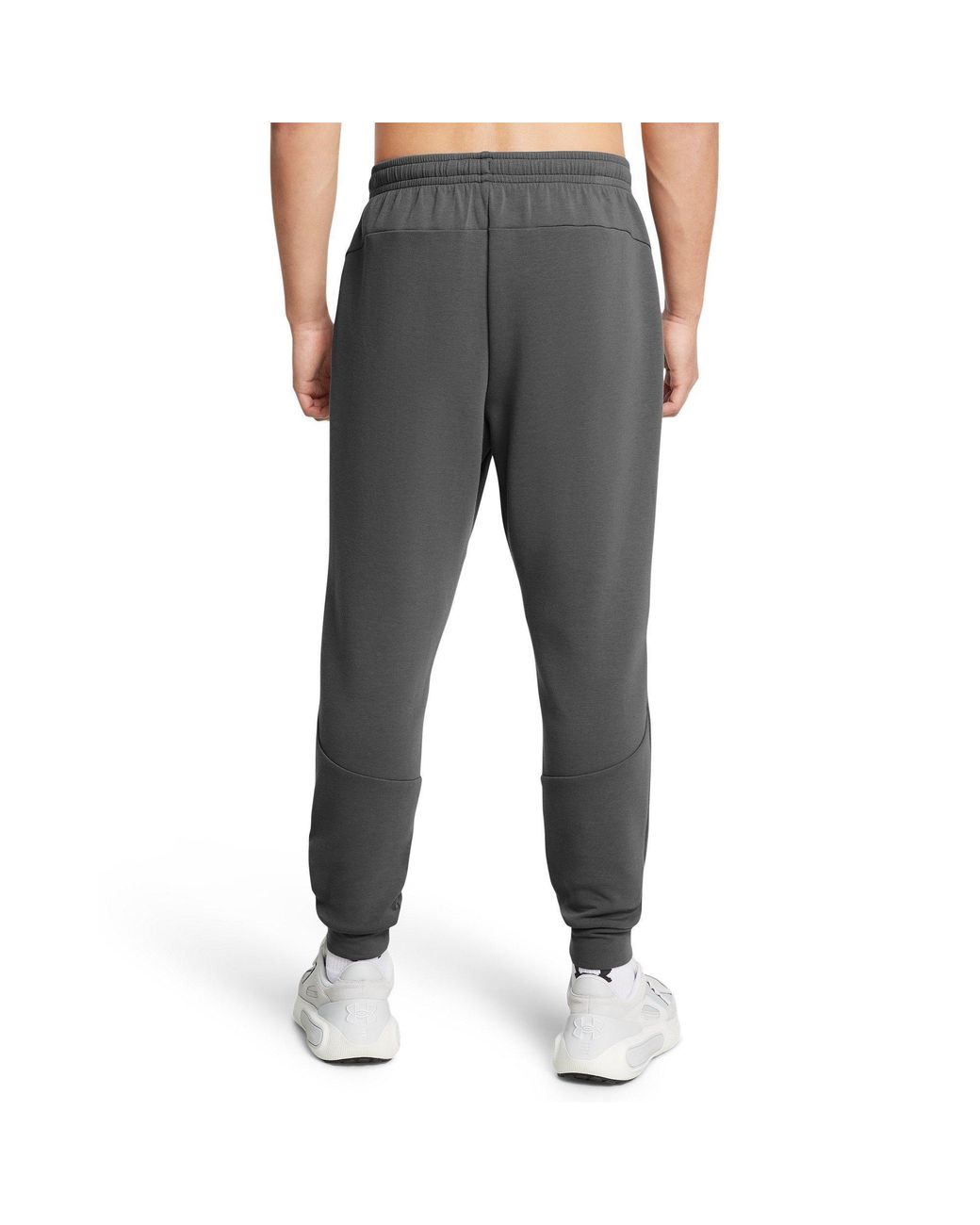 Under Armour Gray Unstoppable Closed Hem Fleece Joggers for men