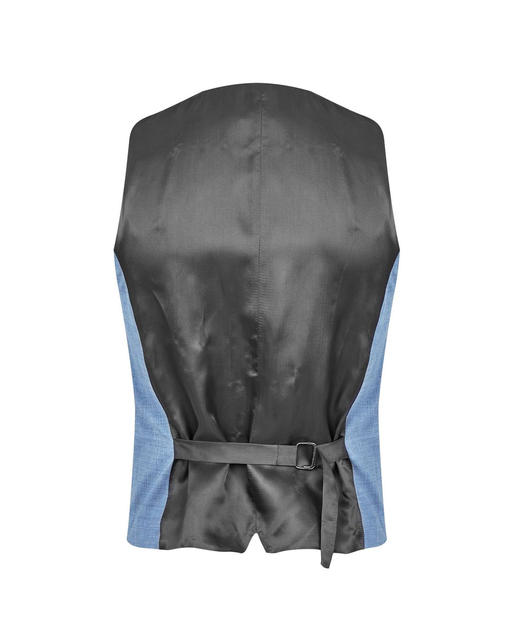 Without Prejudice Blue Kilburn Slim Fit Waistcoat for men