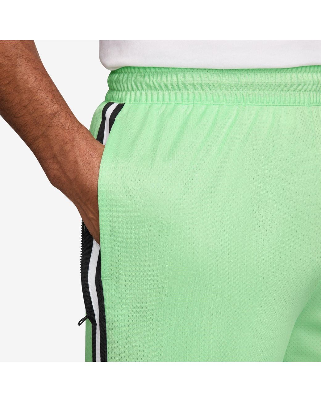 Nike Green Dna Dri-Fit 8 Basketball Shorts for men
