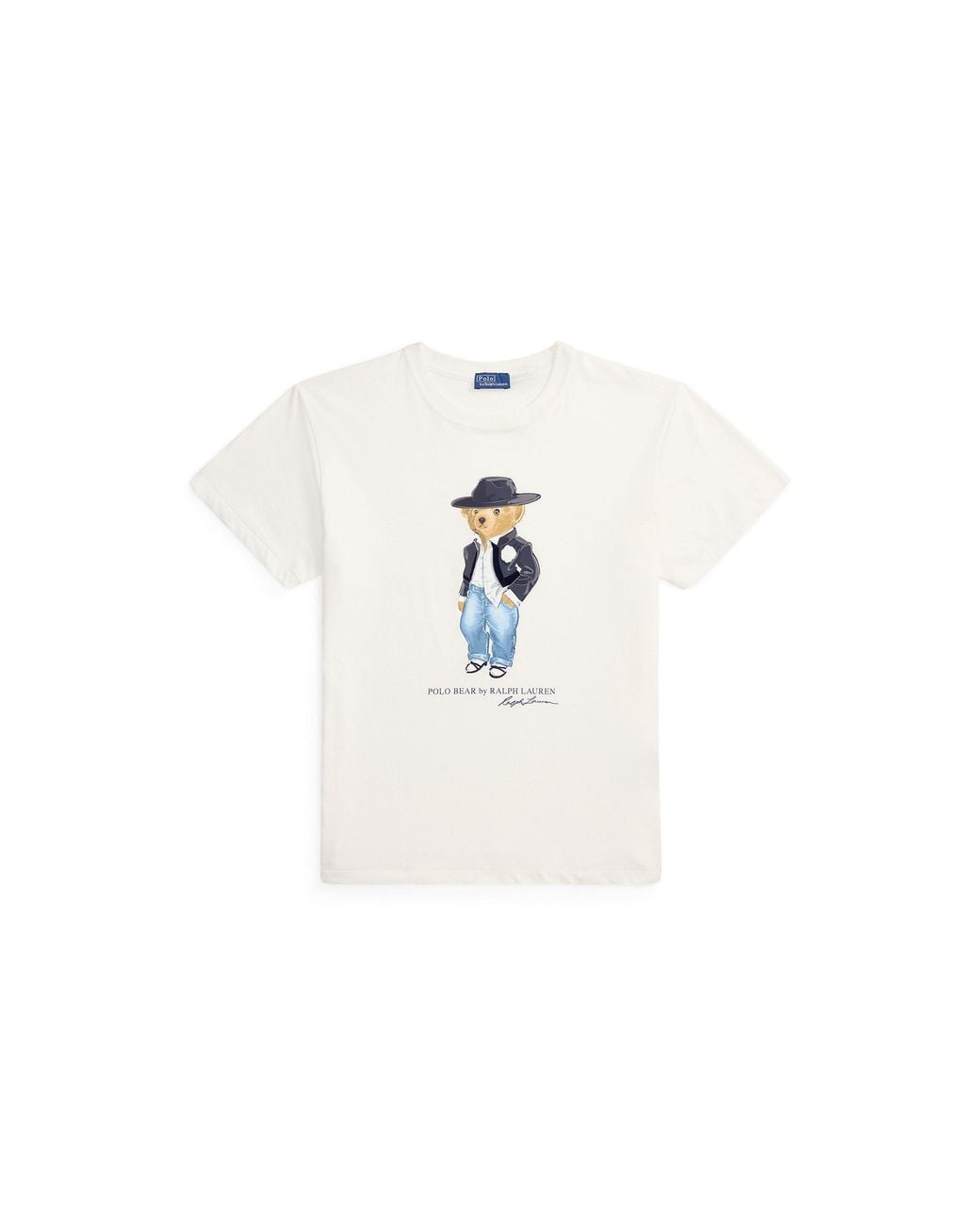 Polo Ralph Lauren White Graphic T-Shirt
