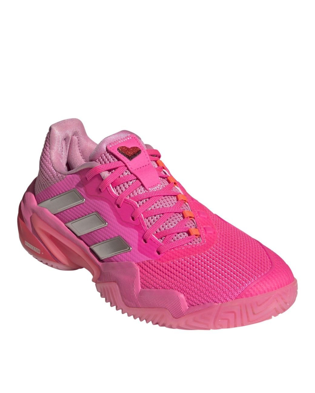 Adidas Pink Barricade 13 Tennis Shoes