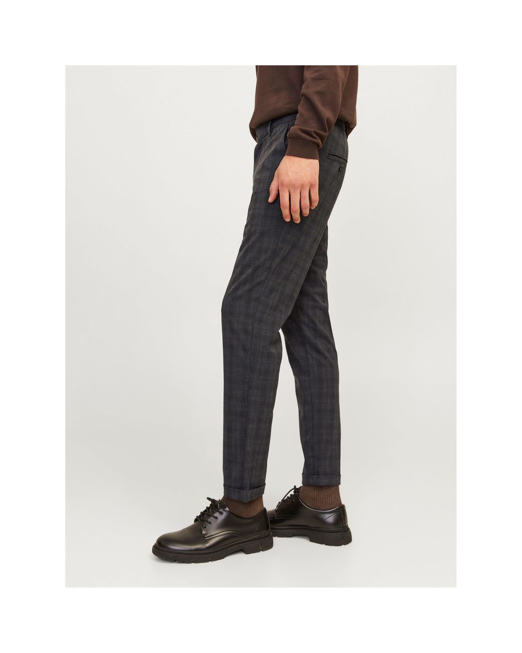 Jack & Jones Black Marco Chinos for men