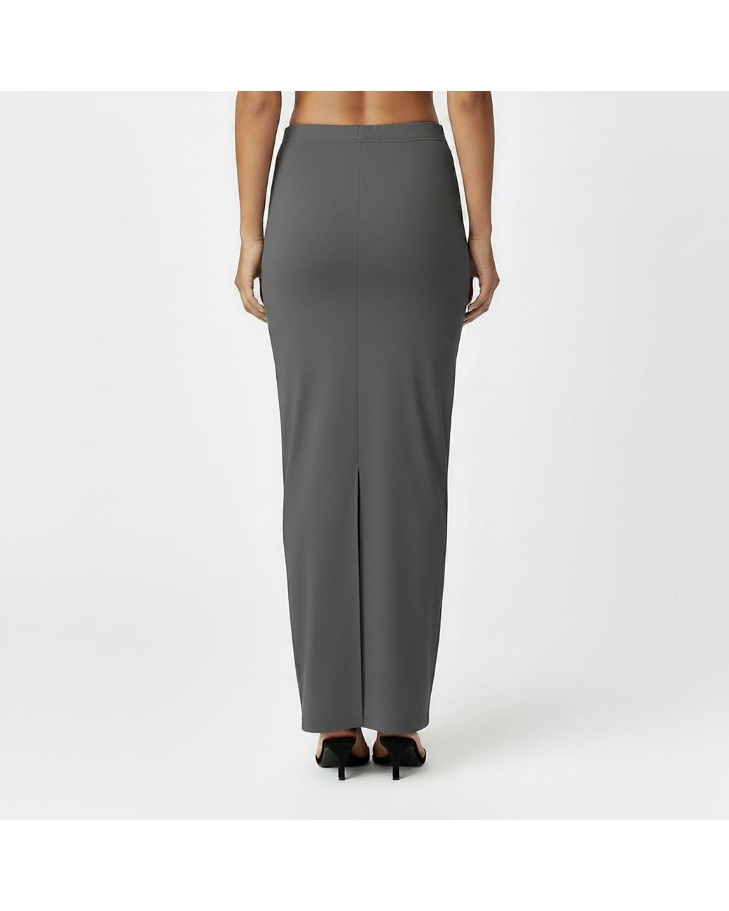 Jack Wills Gray Maxi Skirt