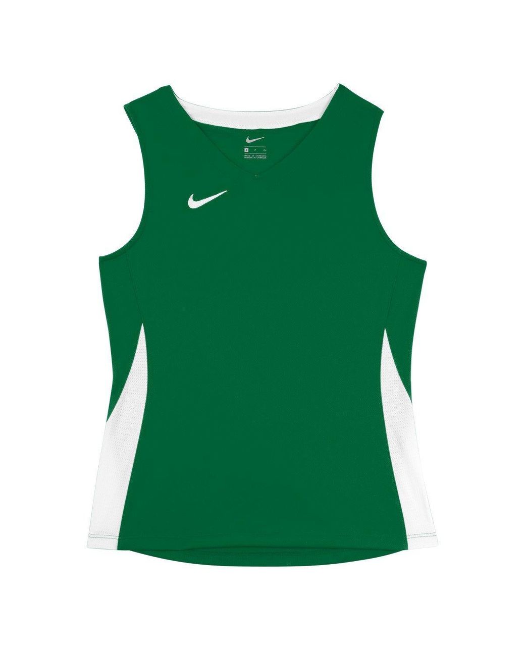 Nike Green Team Stck Jersy