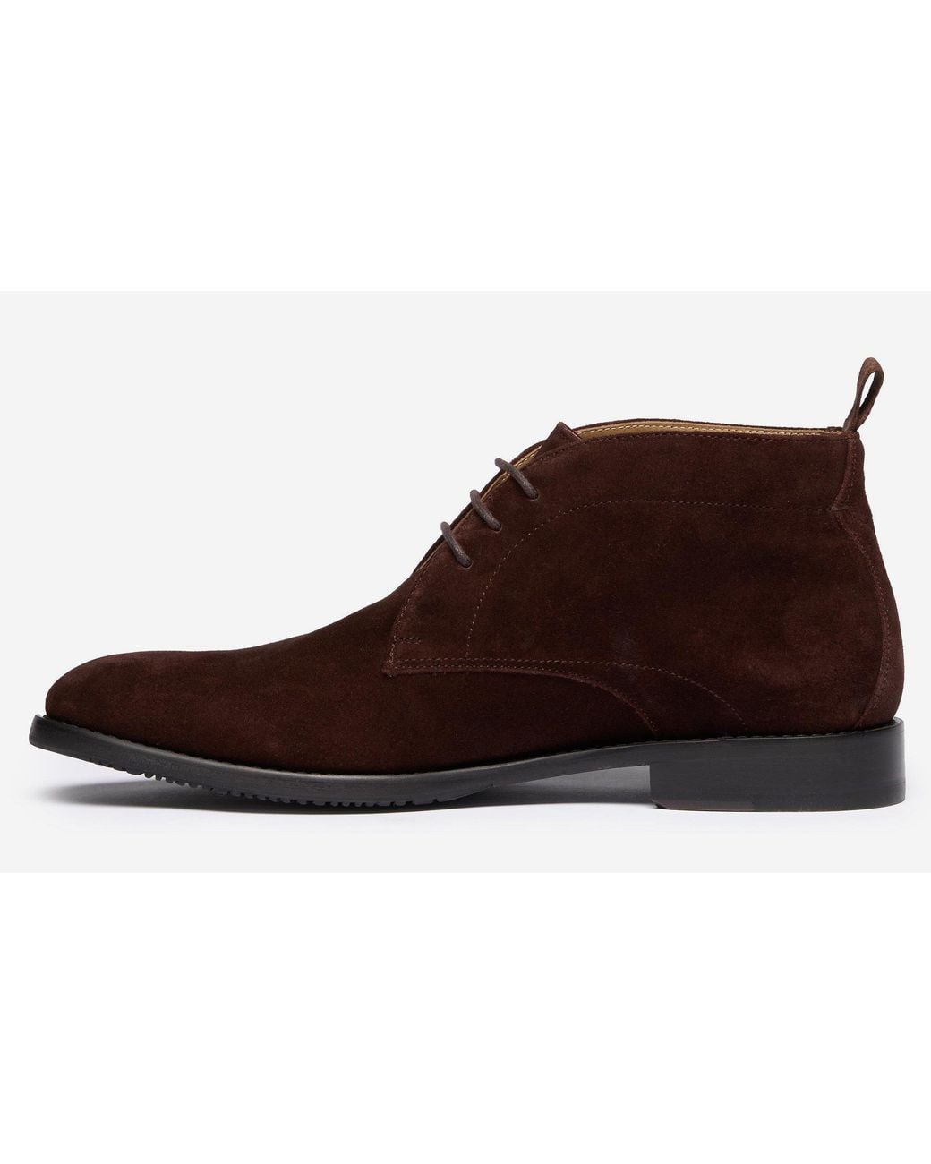 Oliver Sweeney Brown Farleton Suede Chukka Boots for men