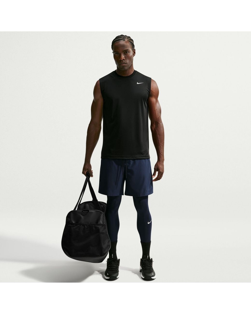 Nike Black Brasilia Large Sports Holdall