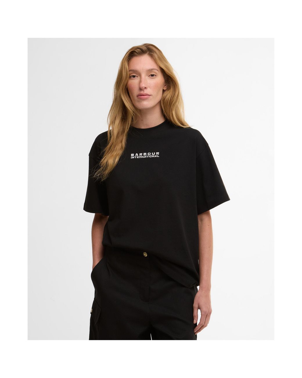 Barbour Black Santana T-Shirt