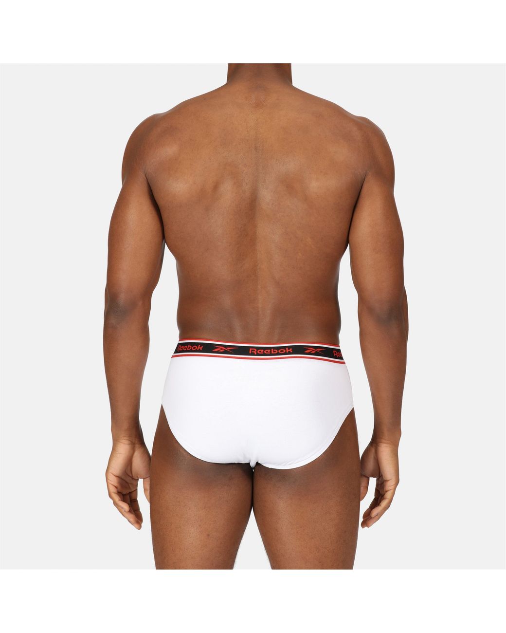 Reebok Red 3 Pack Cotton Briefs for men