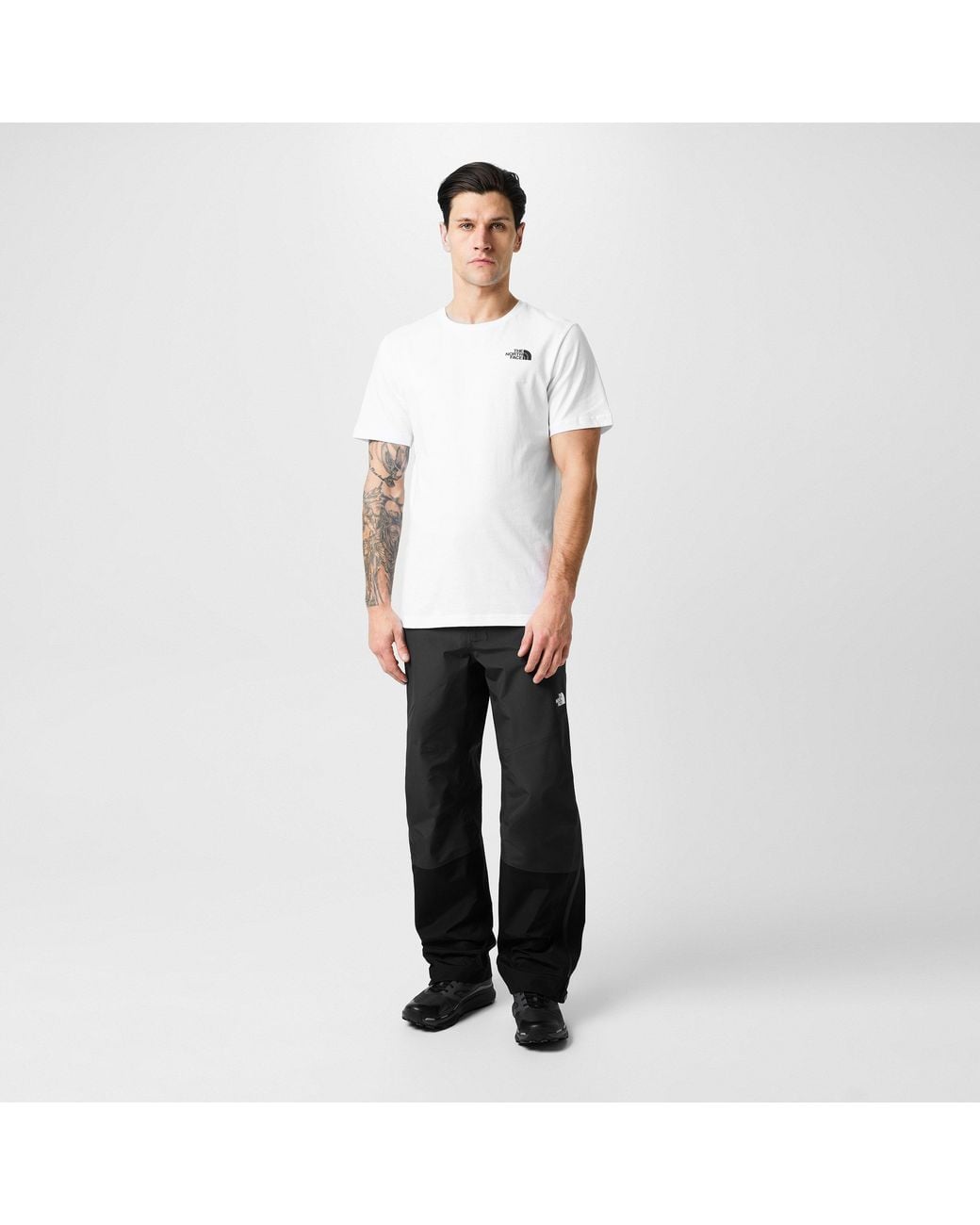 The North Face White Never Stop Exploring Regular Fit T-Shirt for men