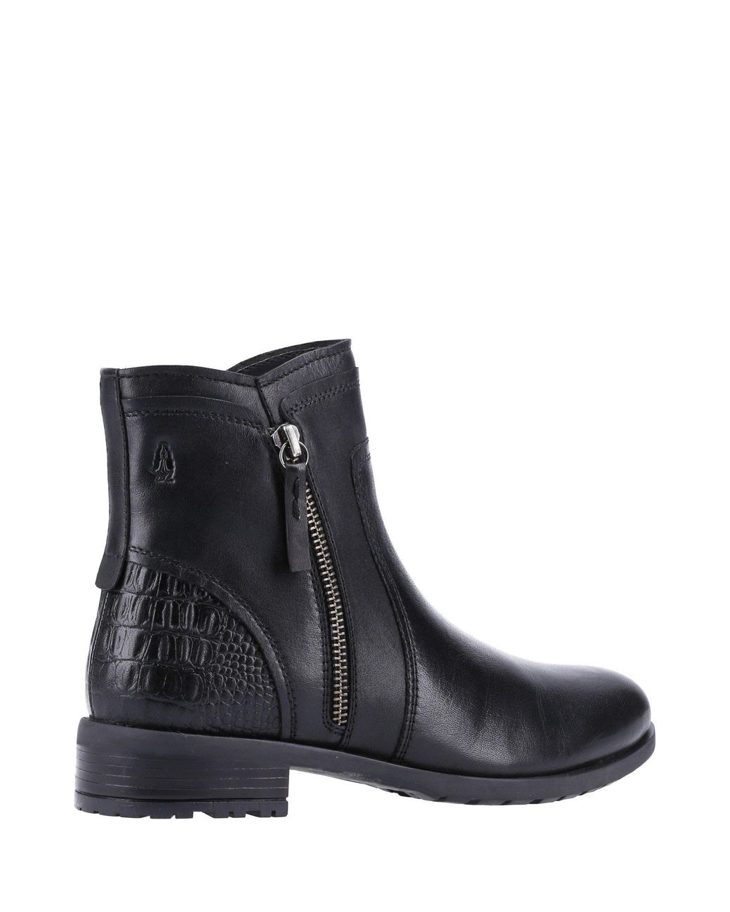 Hush Puppies Purple Scarlett Ankle Boot