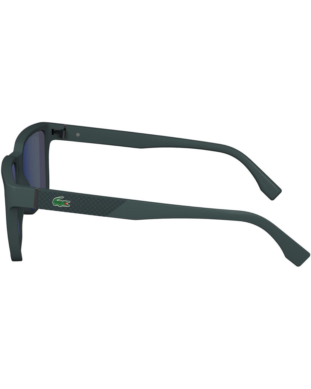 Lacoste Green Modified Rectangle Sunglasses for men