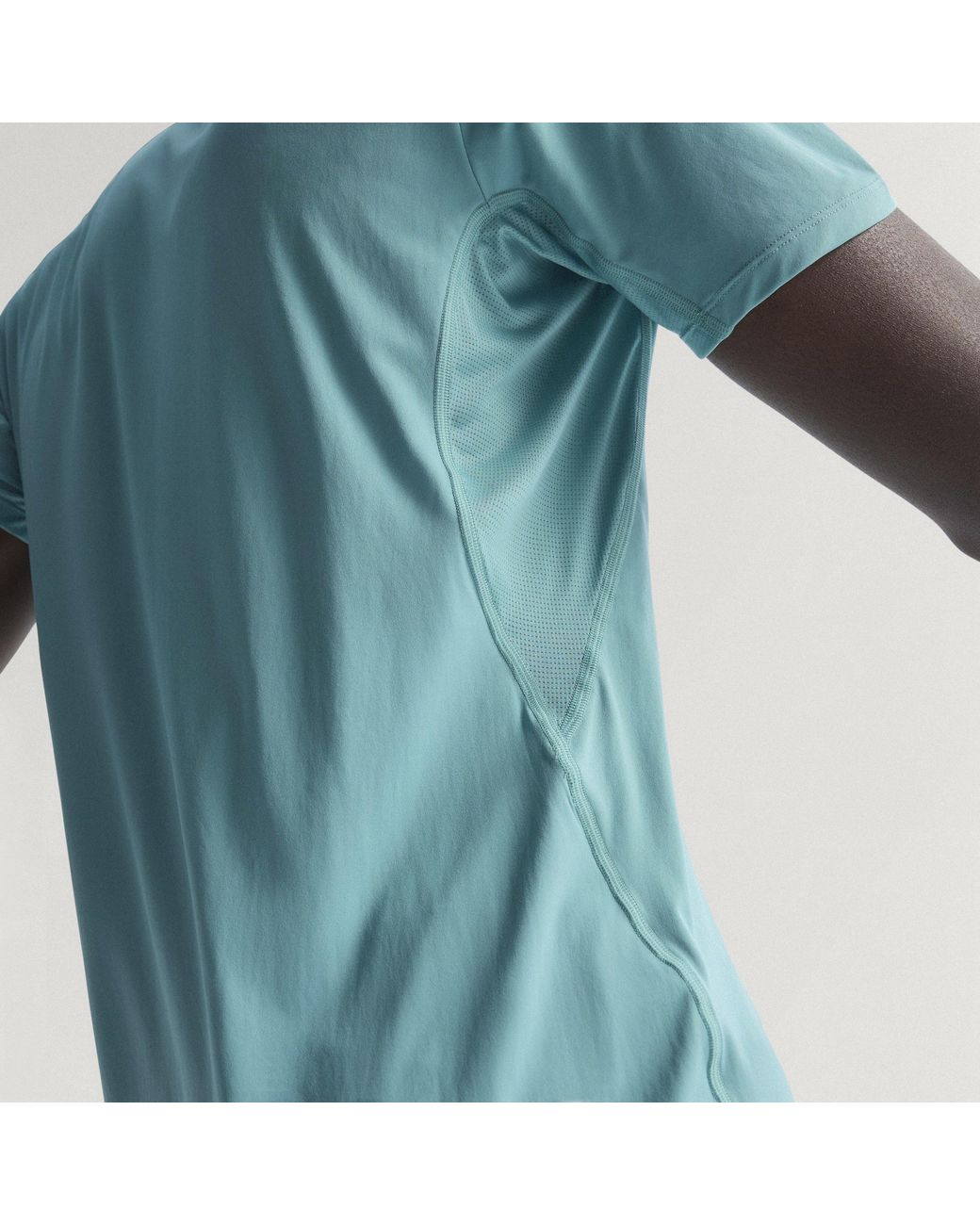 Adidas Blue Adizero Essentials Running T-Shirt for men