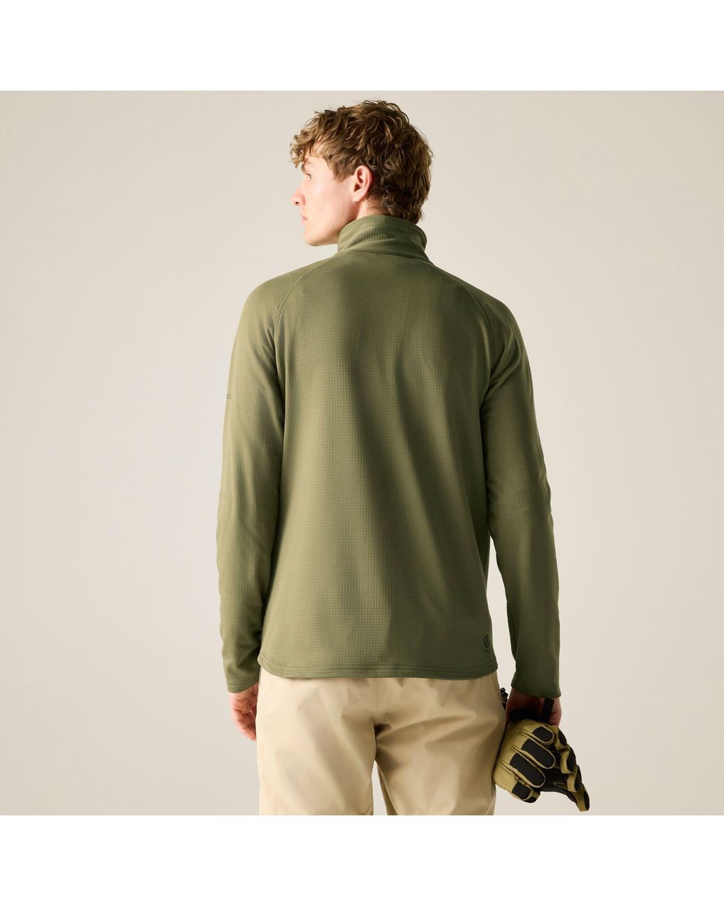 Dare 2b Green Fuse Up Full Zip Midlayer for men