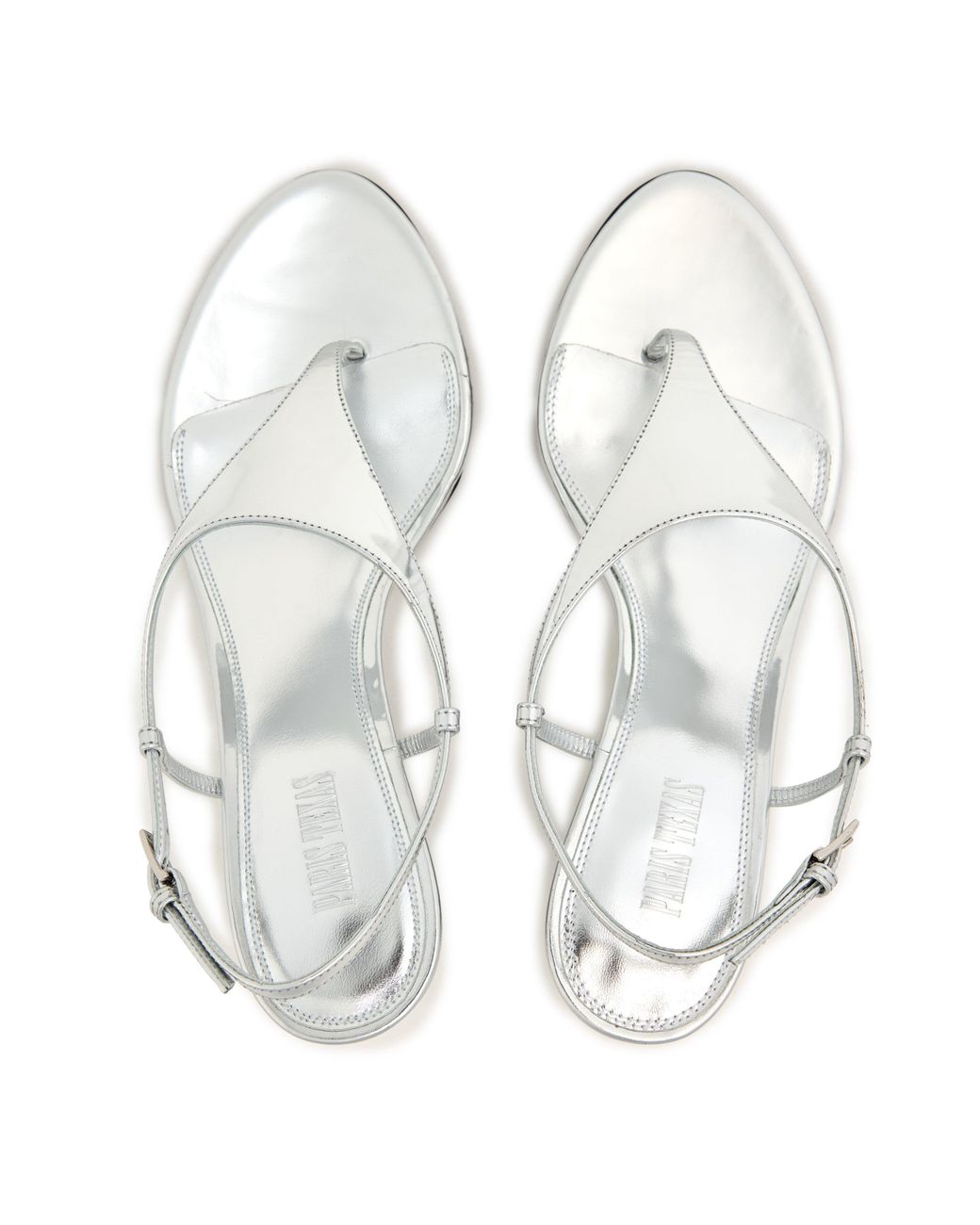 Paris Texas White Wedge Heeled Sandals