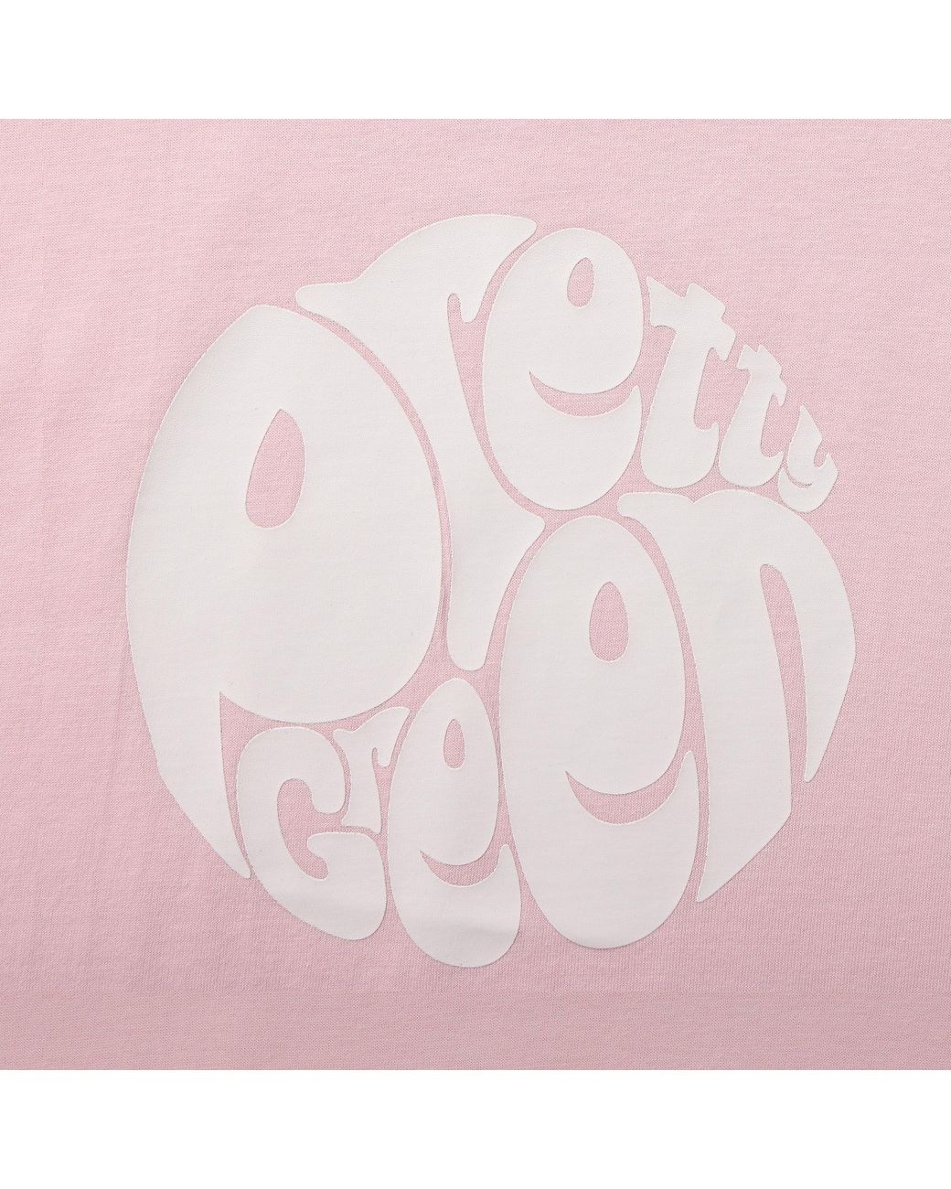 Pretty Green Pink Large Logo Tee for men
