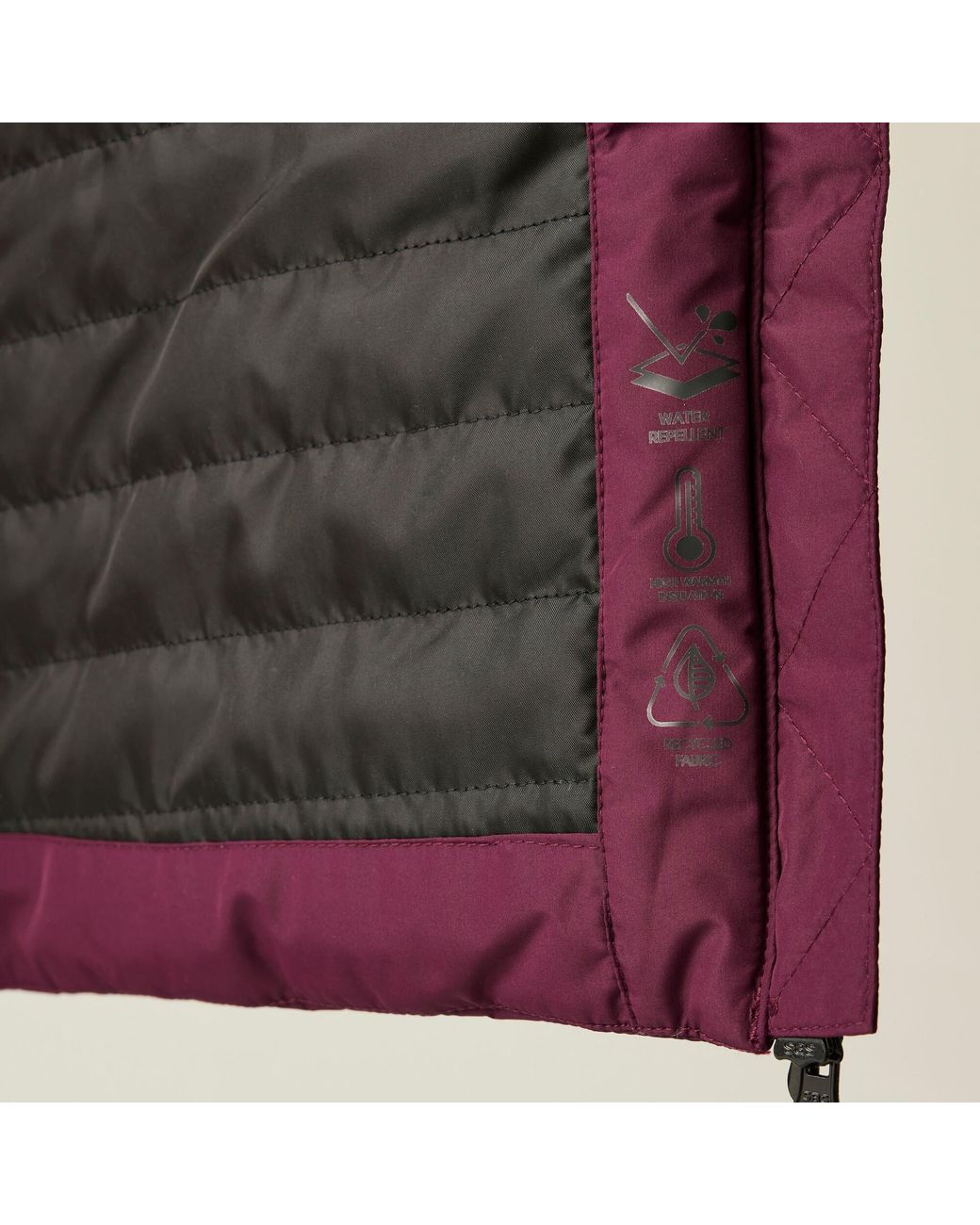 Dare 2b Purple Striking V Ared 15/15 High Warmth Padding Swarovski Crystal Insulated Waterproof Jacket