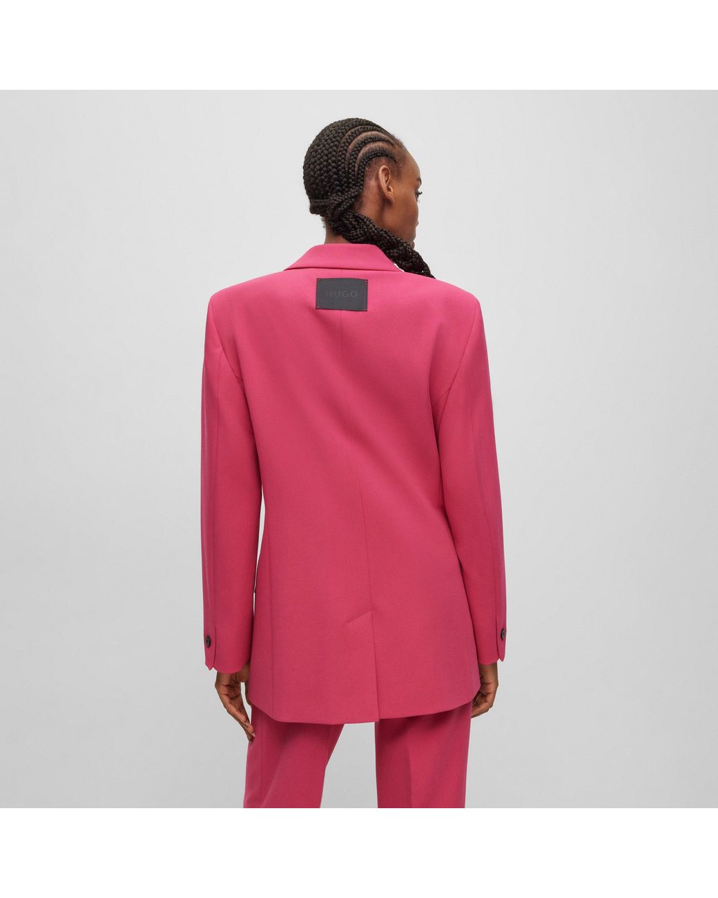 HUGO Red Amalisa Long Sleeve Zip Blazer