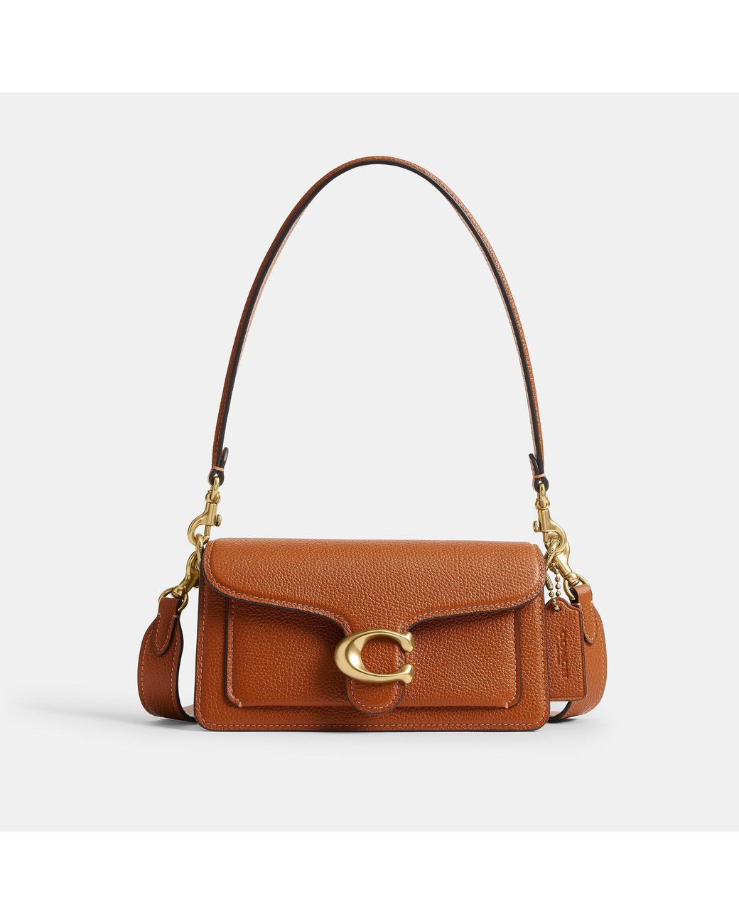 COACH Brown Tabby 20 Shoulder Bag