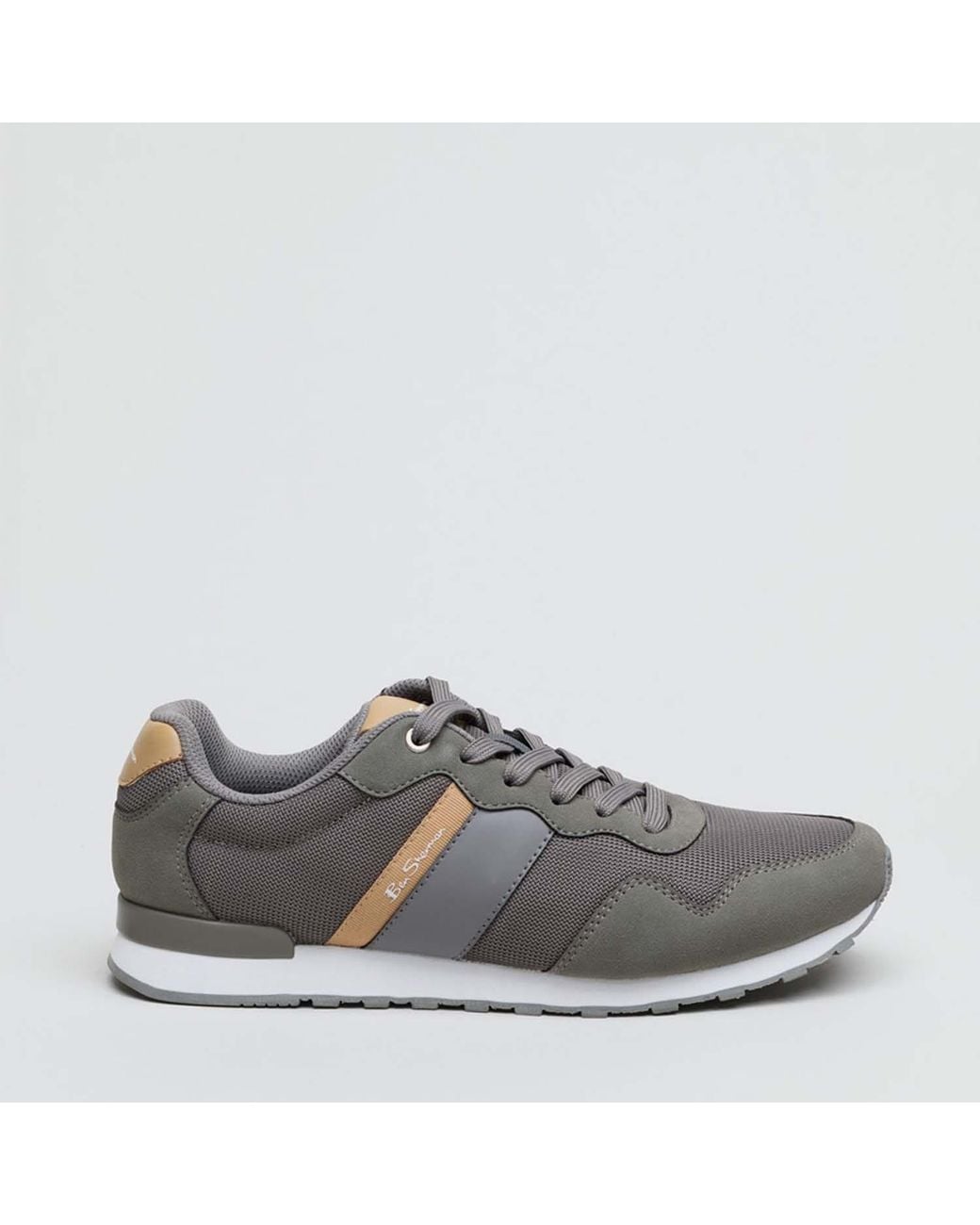 Ben Sherman Gray Owen Trainers for men