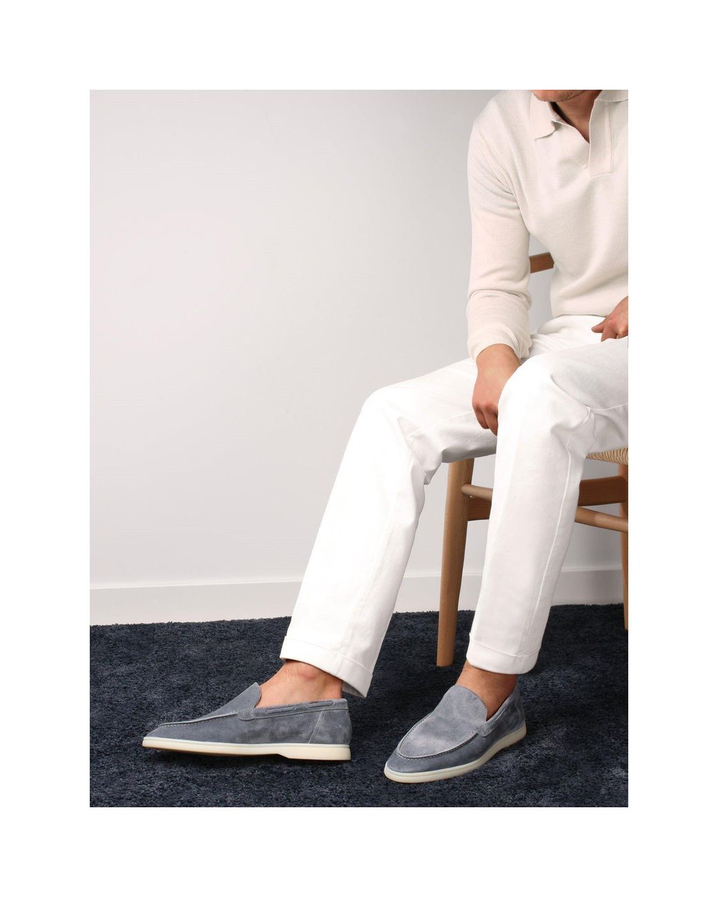 Aurélien Blue Yacht Loafer for men