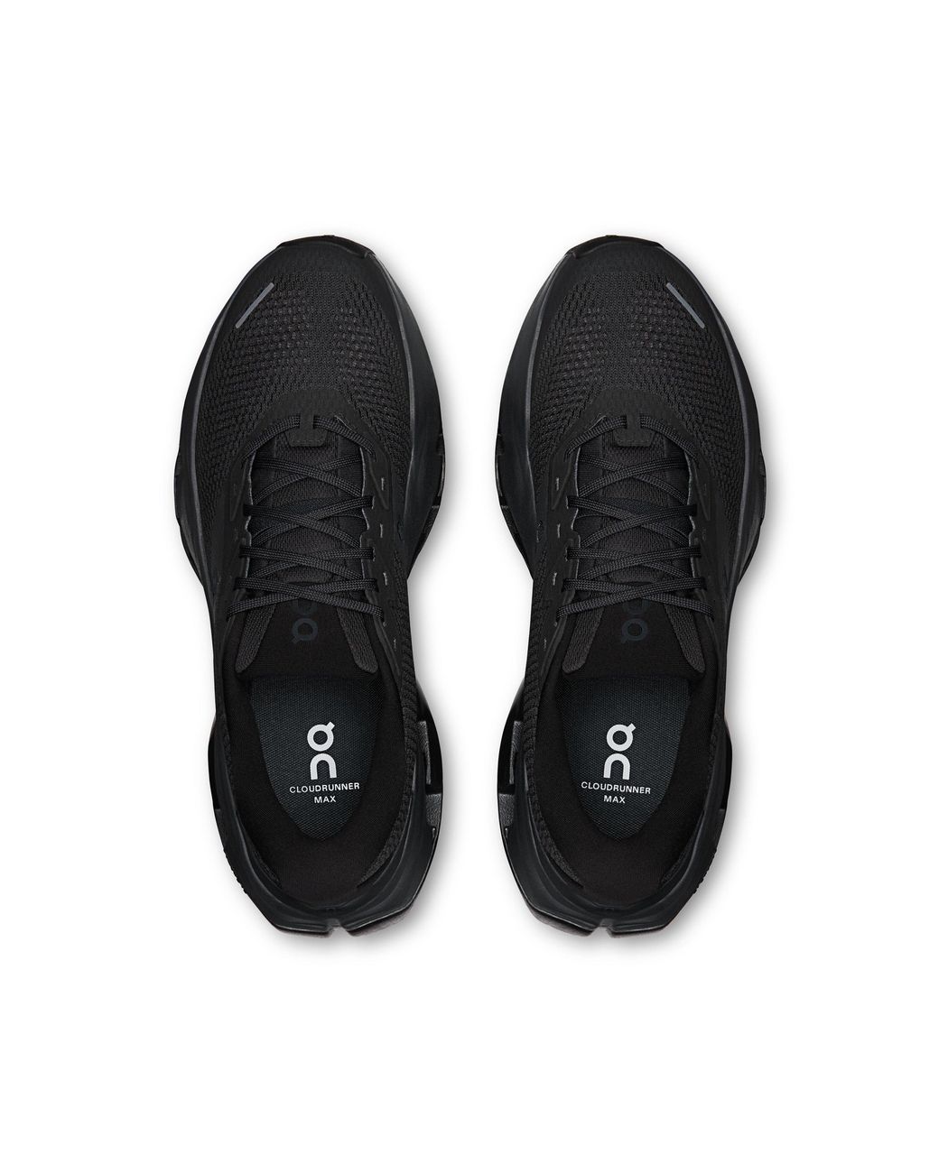On Shoes Black Cloudrunner 3 Max Road Running Shoes for men