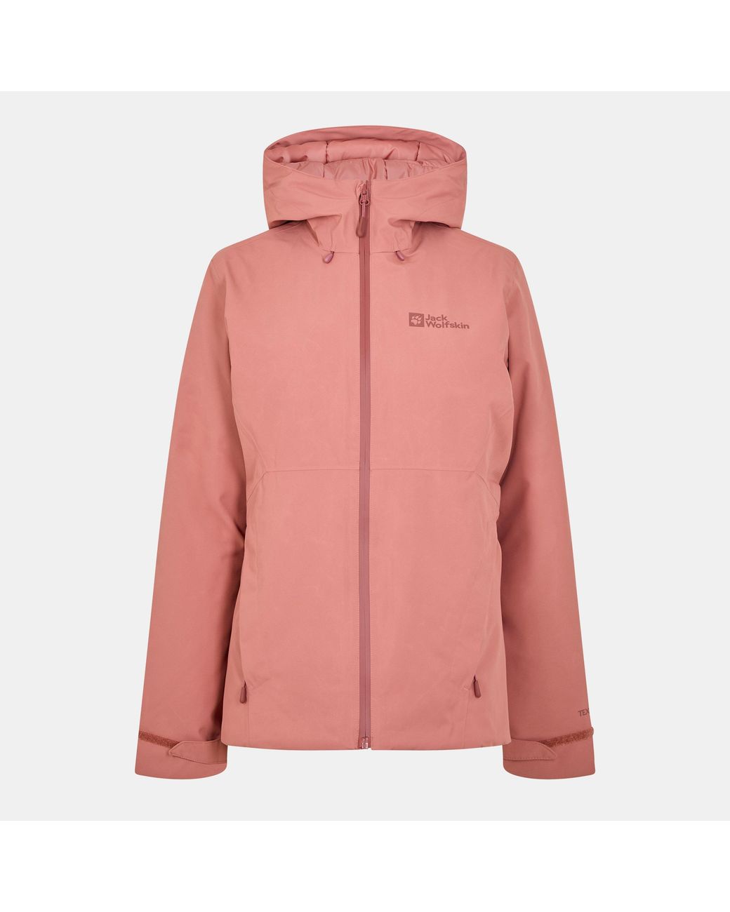 Jack Wolfskin Pink Wisper Quilted Weather-Resistant Insulated Puffer Jacket