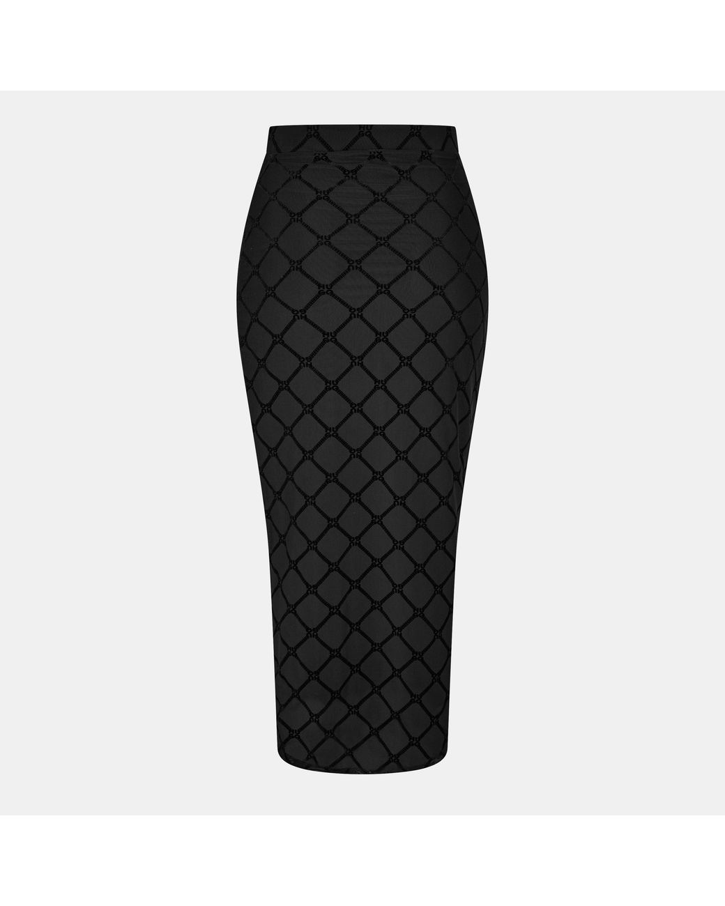 HUGO Black Maxi Nataris Skirt