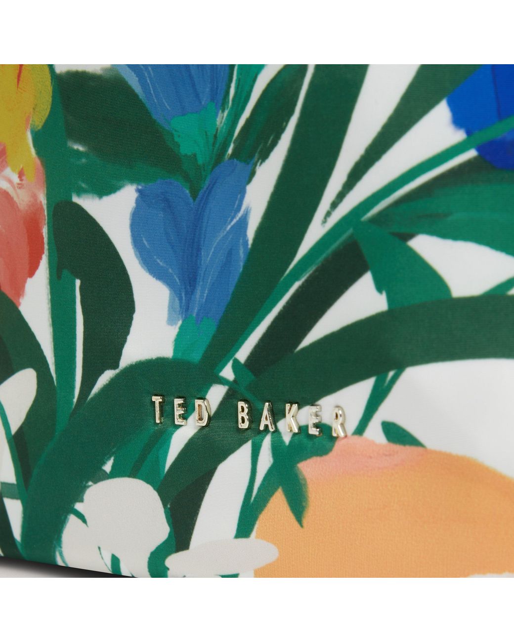 Ted Baker Blue Printed Tote Bag