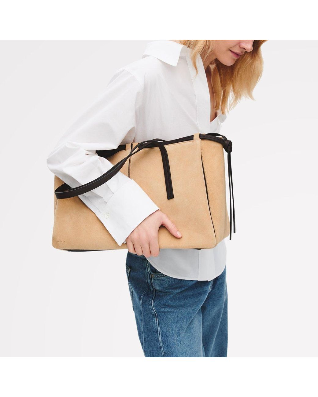 Radley Brown The Connaught Leather Shoulder Strap Tote Bag