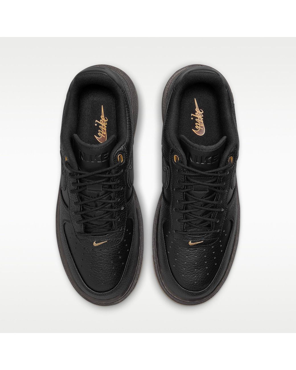 Nike Black Air Force 1 07 Shoes for men