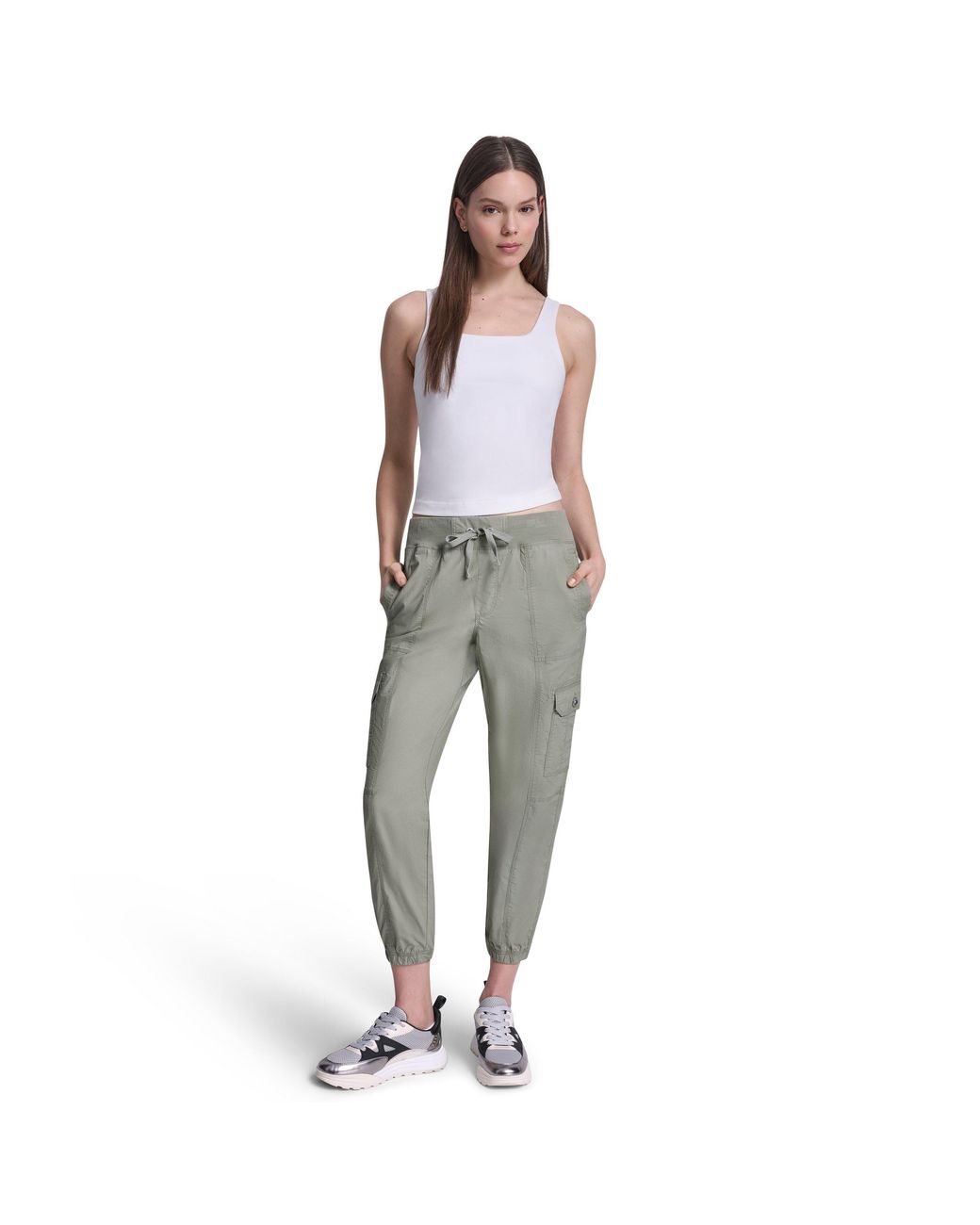 DKNY Gray Slim Fit Jogging Bottoms
