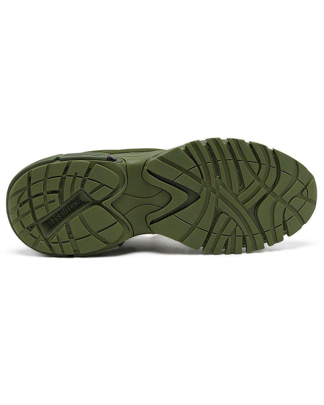DIESEL Green Oversized Chunky Trainers for men