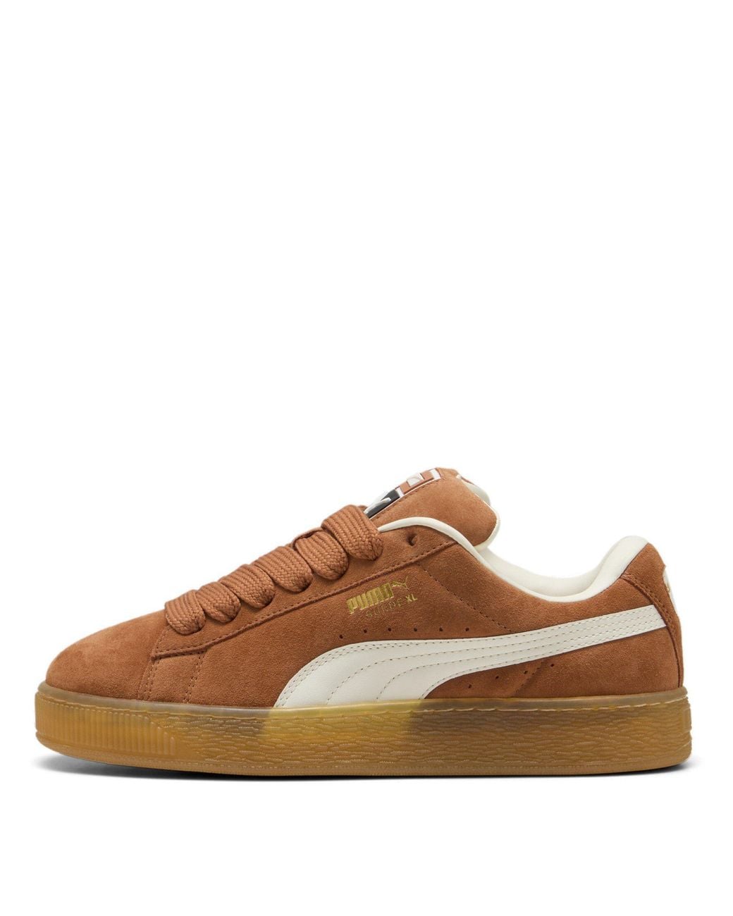 PUMA Brown Suede Xl Trainers for men