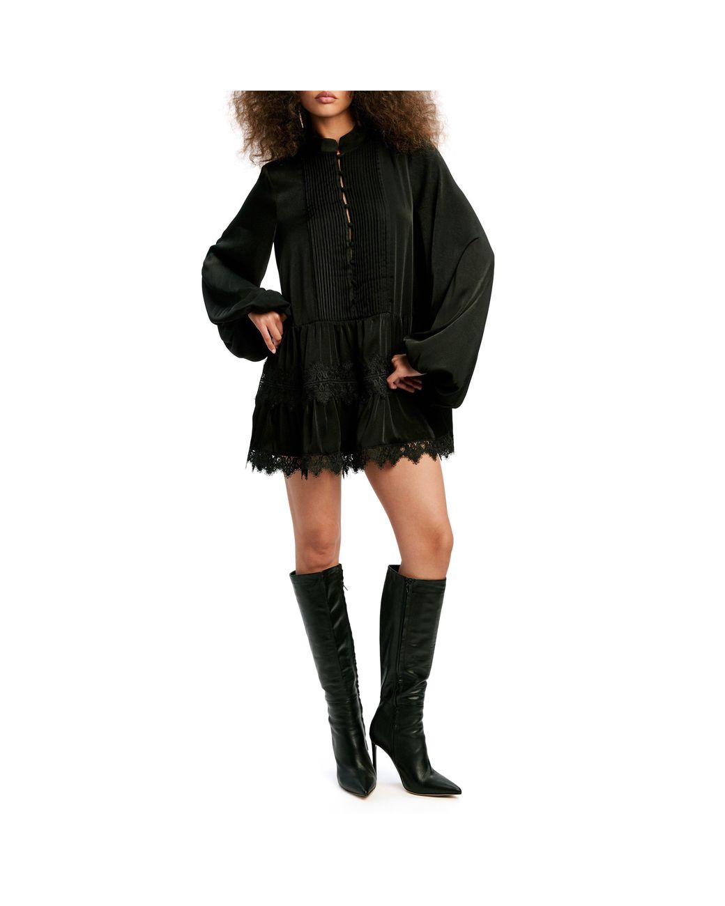 Bardot Black Antonia Shirt Dress