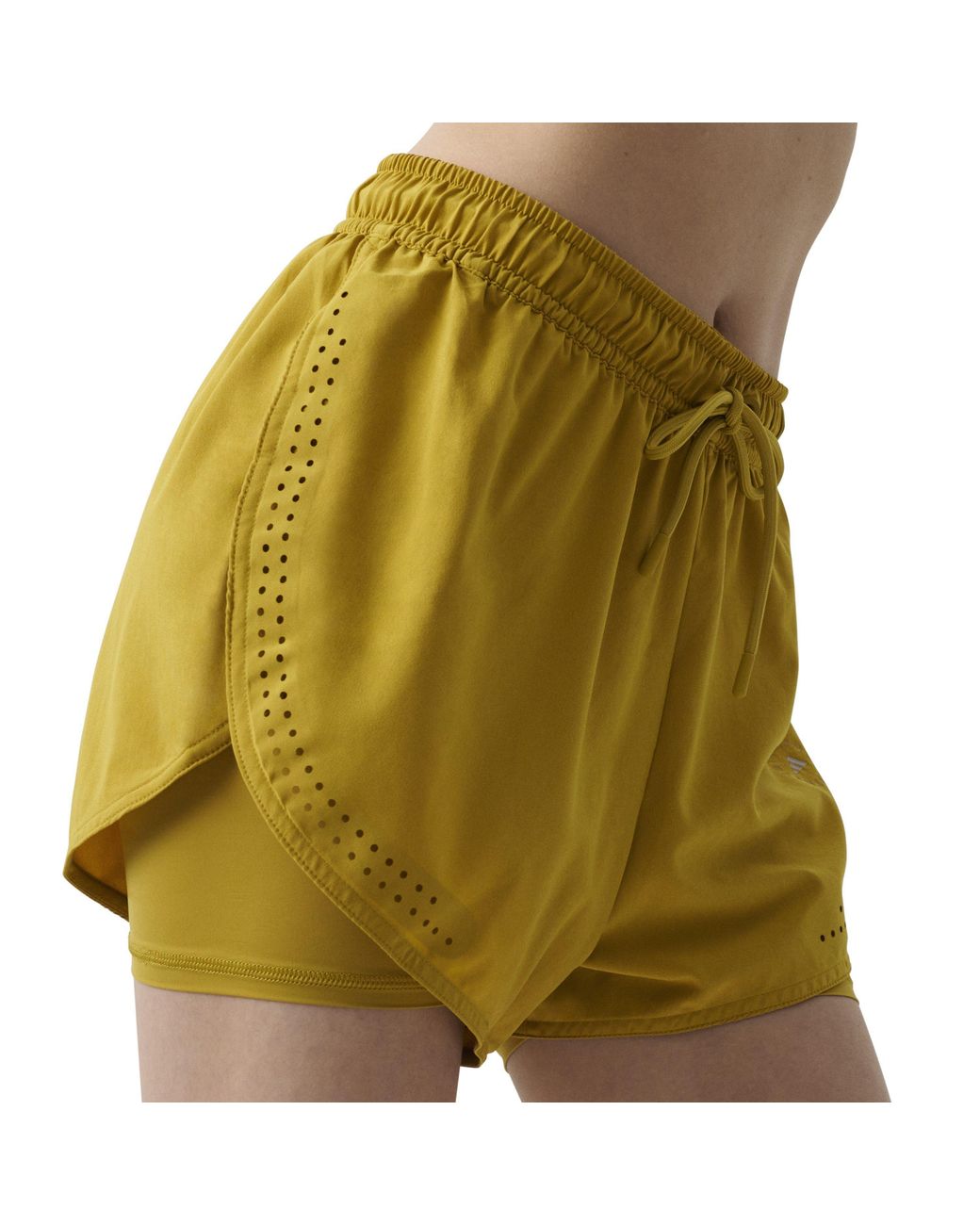 Adidas Green 2-In-1 Performance Gym Shorts
