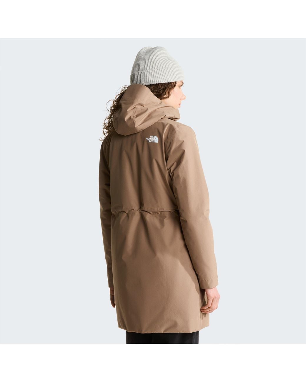 The North Face Brown Insulated Waterproof Hooded Parka