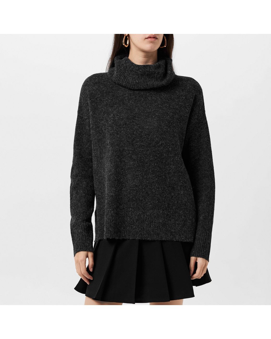 Vero Moda Black Duffy Crew Neck Jumper