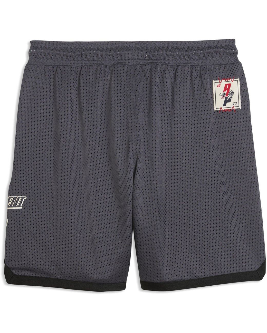 PUMA X REPRESENT Black Woven Tracksuit Shorts for men