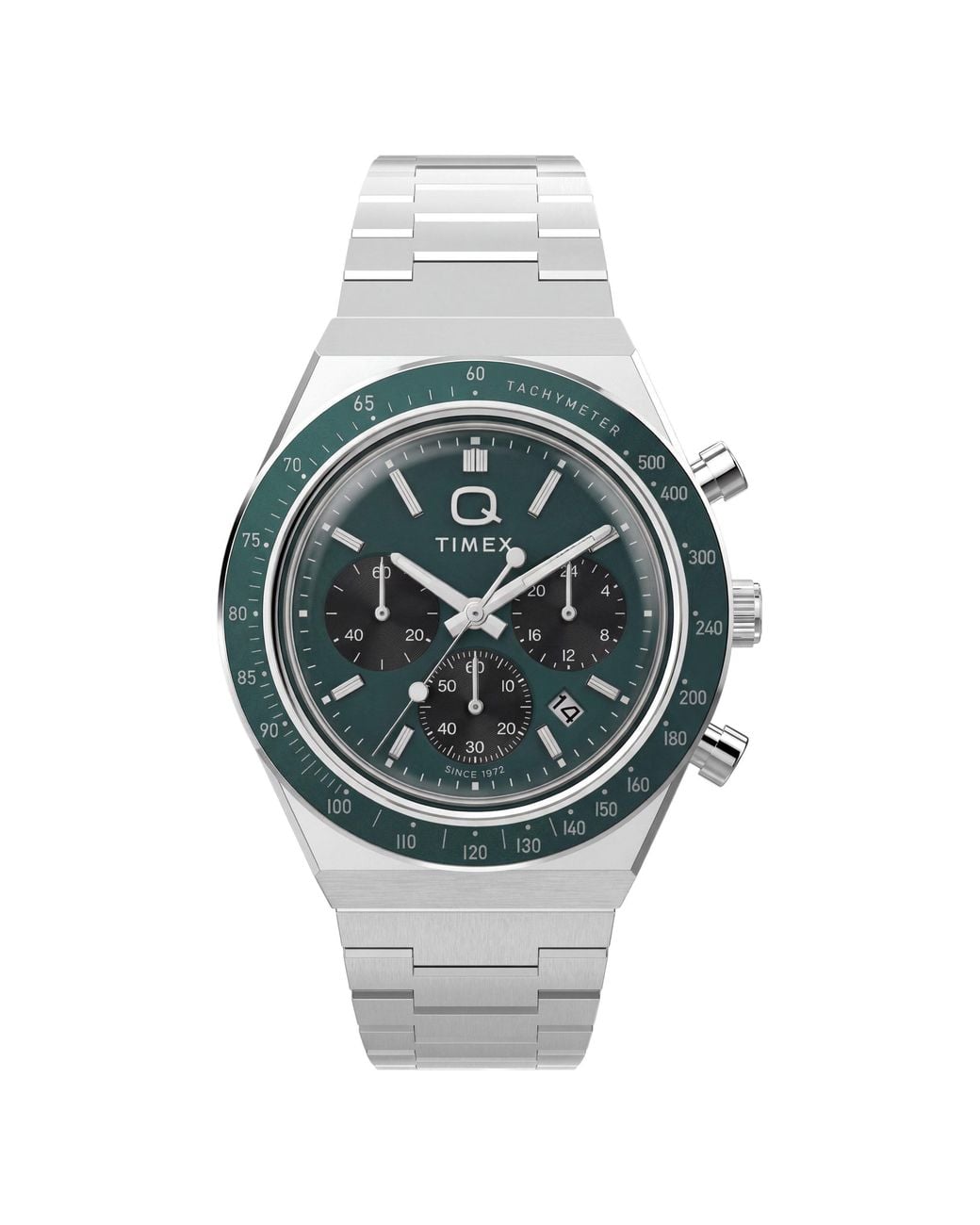 Timex Metallic L Q Chrono Wtc Sn71 for men