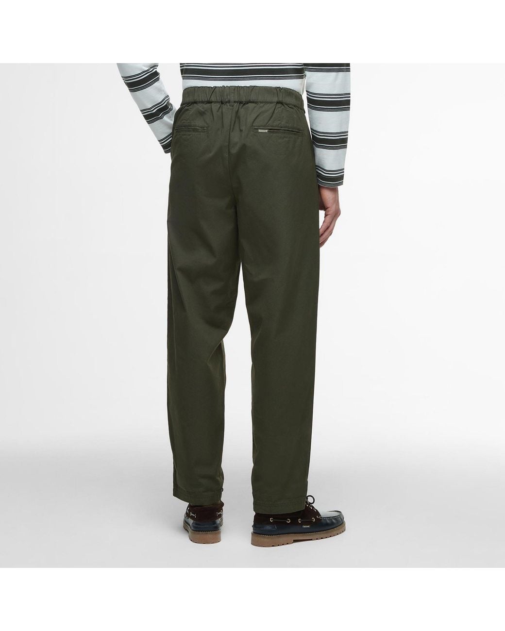 Barbour Green Cole Trousers for men