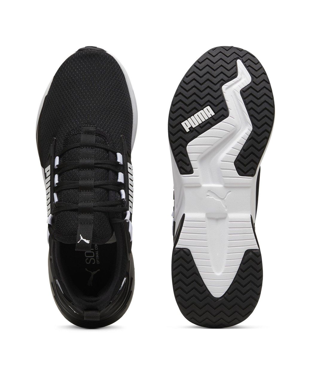 PUMA Black Retaliate 3 Runners for men
