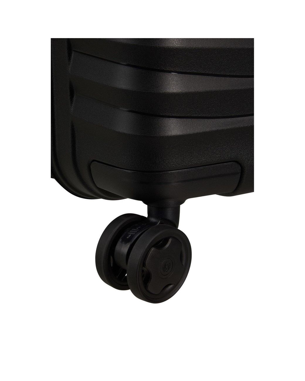 Samsonite Black Intuo Spinner 69X48X28/31Cm Medium Hard Suitcase
