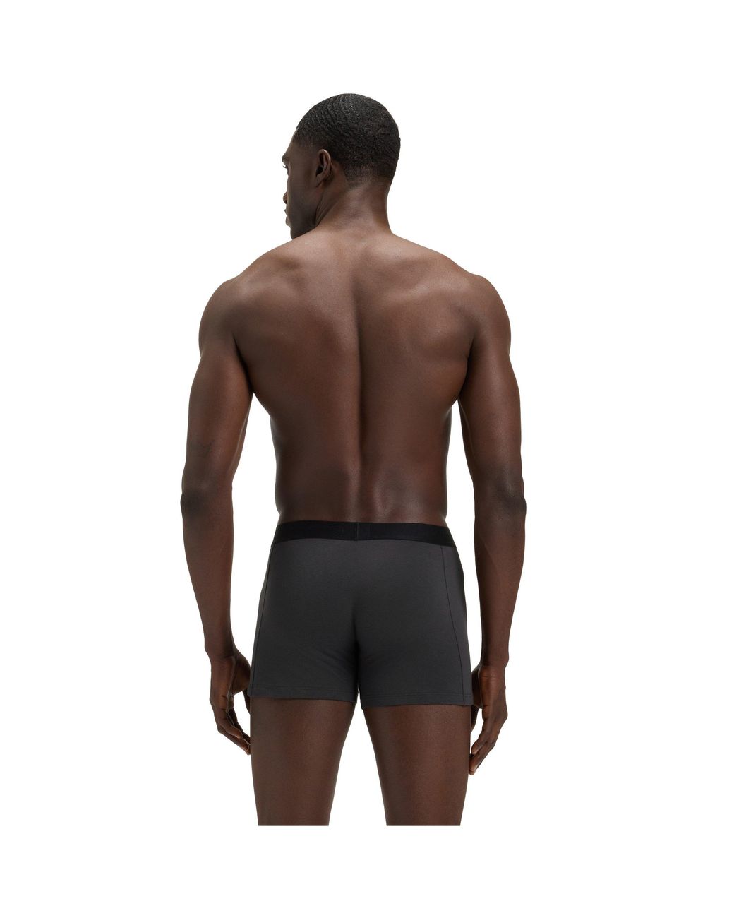 Boss Gray Boxer Briefs for men