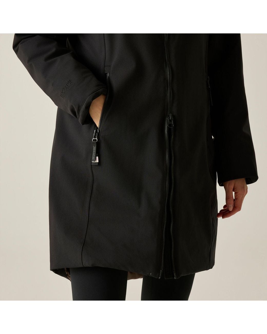 Regatta Black Marron Waterproof Jacket