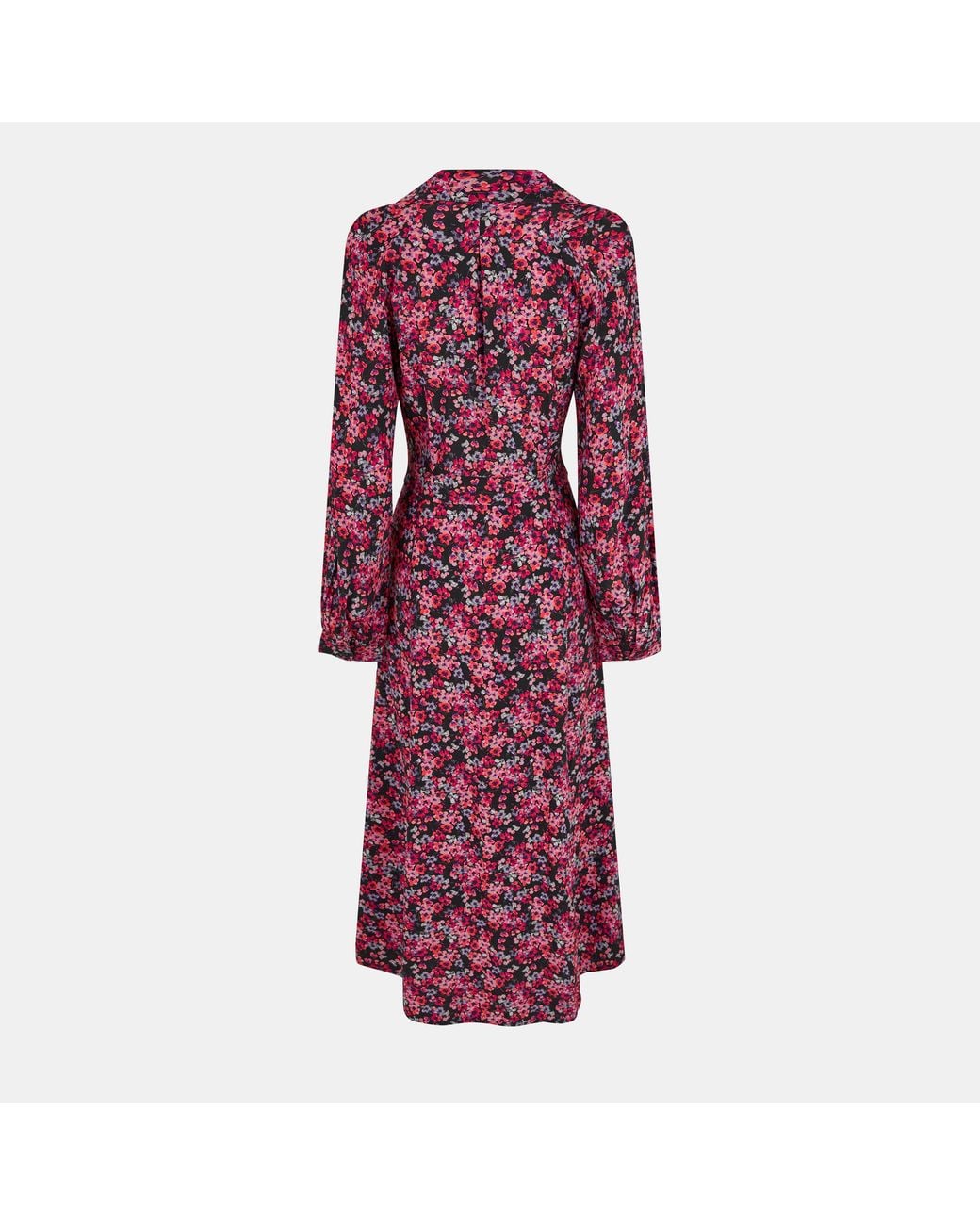 French Connection Red Jennifer Midi A-Line Dress