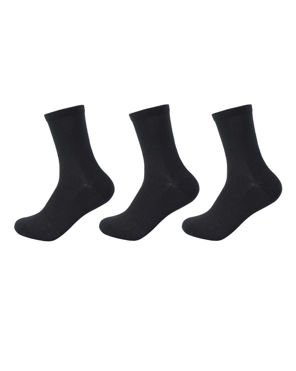 Pinnacle Black Coolmax 3Pack Cycling Socks