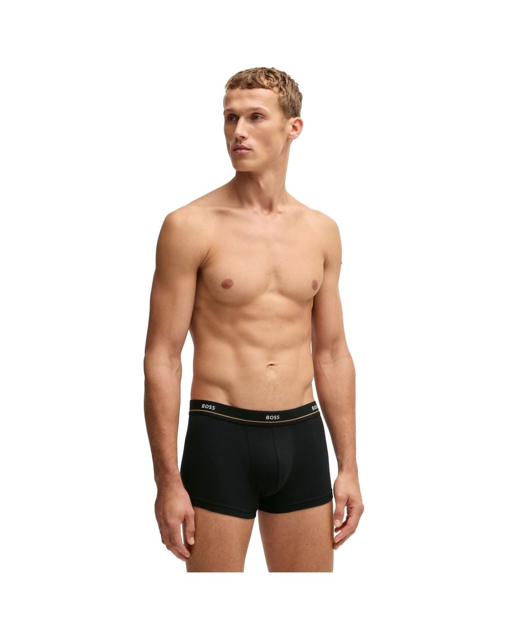 Boss Black Essential Soft-Touch Trunks for men