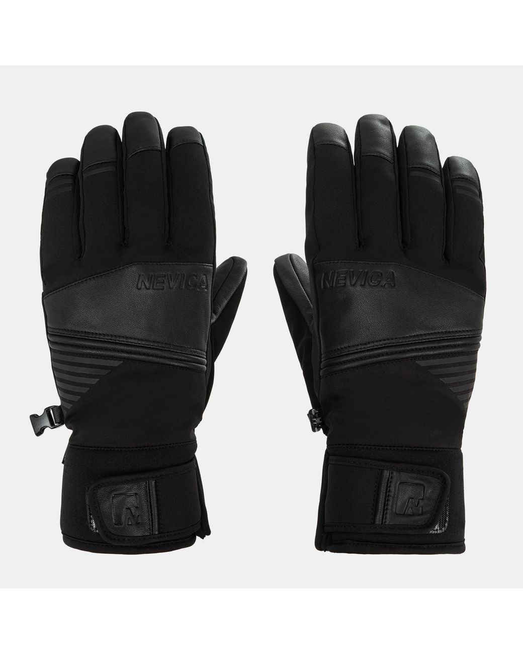 Nevica Black Vail Ski Gloves for men